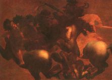 Haga click para ver la imagen ampliada oil on canvas - the battle of anghiari.jpg